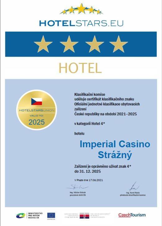 Imperial Casino Strazny Hotel Ngoại thất bức ảnh